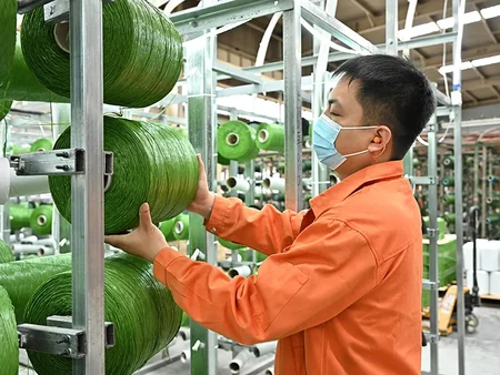  بكرات الألياف وتركيب الخيوط