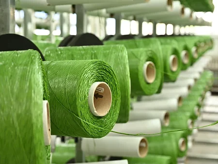  بكرات الألياف وتركيب الخيوط